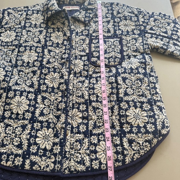 Free People Quilted Floral Alexie Jacket Womens Med Free People cottagecore Boho - Picture 7 of 11